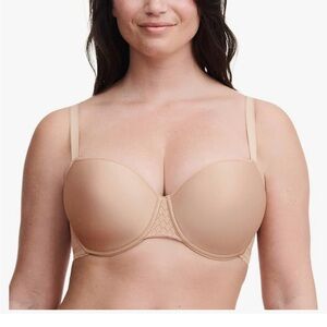Chantelle Lucie Lace Comfort Sexy Comfort Tshirt Bra, 32H